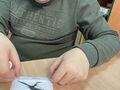 3.Uczeń przykleja napis pod obrazkiem ptaka