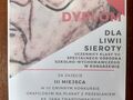 Zdjęcie dyplomu dla uczennicy za zajęcie III miejsca w konkursie na plakat 
