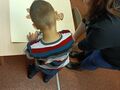 5. Uczeń umieszcza w odpowiednim miejscu na piramidzie podane przez nauczyciela produkty 