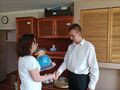 4. Życzenia urodzinowe od p. Honoraty wychowawcy