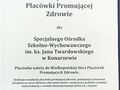 1. Certyfikat Placówki Promującej Zdrowie