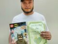 Roman Zachwyc z nagrodą i dyplomem
