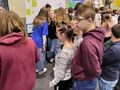 9. Uczniowie podczas Targów Edukacyjnych 