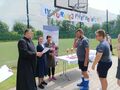 Zawodnicy SOSW Konarzew w trakcie rozdania pamiątkowych medali 