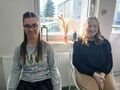 Oliwka i Marta w nowych fryzurach