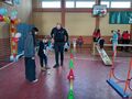Oskar bierze udział w konkurencji