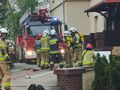 Strażacy przygotowują się do wejścia do Ośrodka 