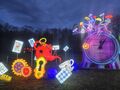 14.iluminacje świetlne w Lumina Parku