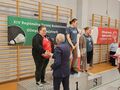 14 zawodniczki na podium otrzymują medale